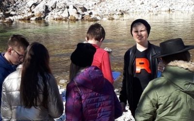 Meritve vodotokov v sklopu eTwinning projekta