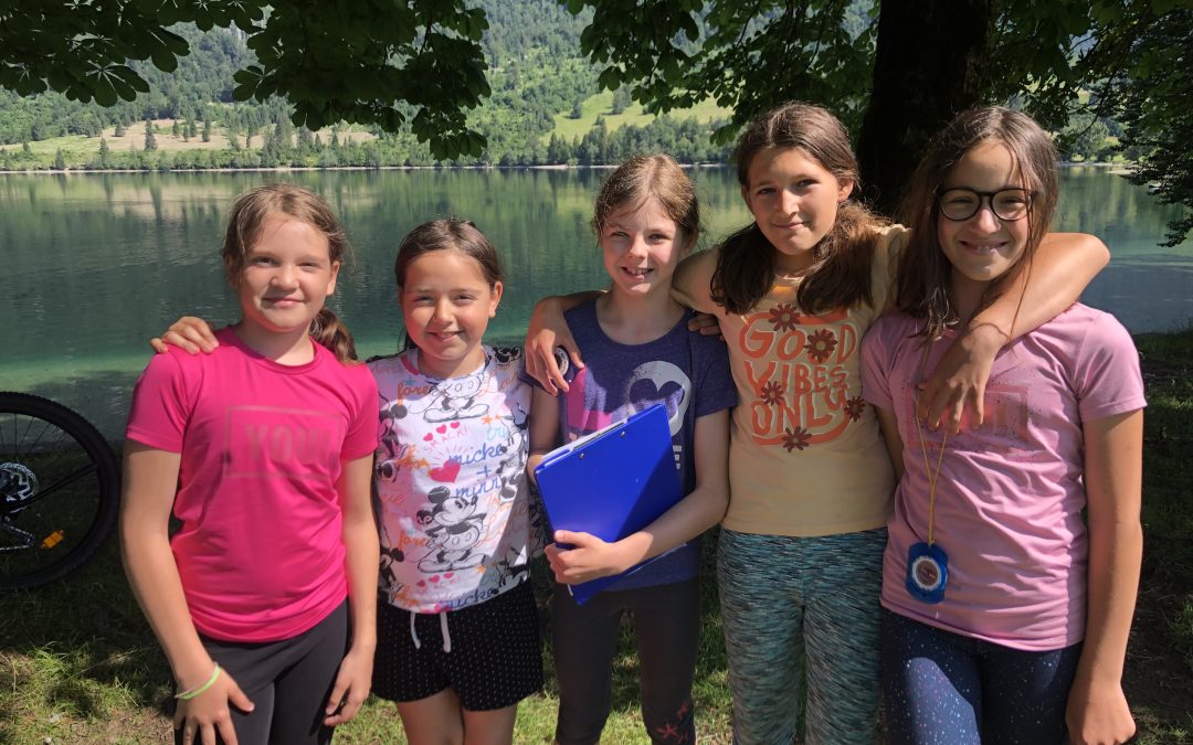Terenske vaje ob jezeru, 5. razred