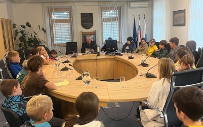 Obisk predstavnikov Šolske skupnosti pri županu