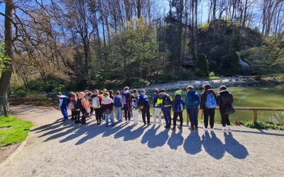 Šestošolci v Arboretumu Volčji potok